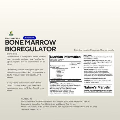 Bone Marrow Bioregulator (Nature’s Marvels™)